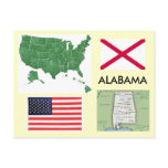 Alabama, USA postcards