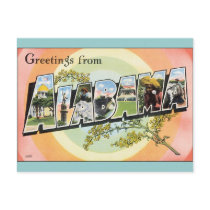 Alabama - Vintage Alabama Travel Postcards