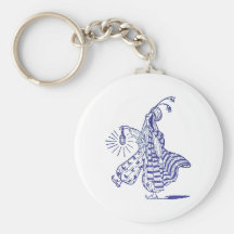 Aladdin and His Electric Lamp Keychains