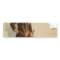 Aladdin Jr, 'Rambo and the Cat' Retro Theatre Bumper Sticker