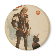 Aladdin Jr, 'Rambo and the Cat' Retro Theatre Fridge Magnets