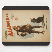 Aladdin Jr, 'Rambo and the Cat' Retro Theatre Mousemat