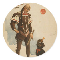 Aladdin Jr, 'Rambo and the Cat' Retro Theatre Sticker