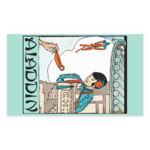 Aladdin Rectangular Sticker