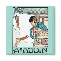 Aladdin Refrigerator Magnets