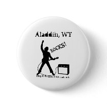 Aladdin, WY Pinback Buttons