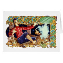 Aladdin's  Lamp Greeting Card