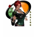 "Alainn" Beautiful Irish Redhead Sexy Pinup Polo t-shirts