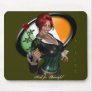 "Alainn" Irish Redhead Sexy Pinup Ireland Mousepad