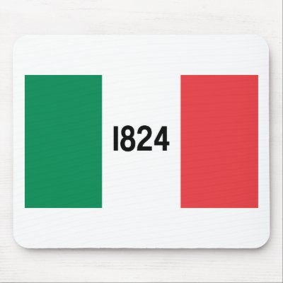 Alamo Flag T-Shirts Mousepad by FlagTshirts