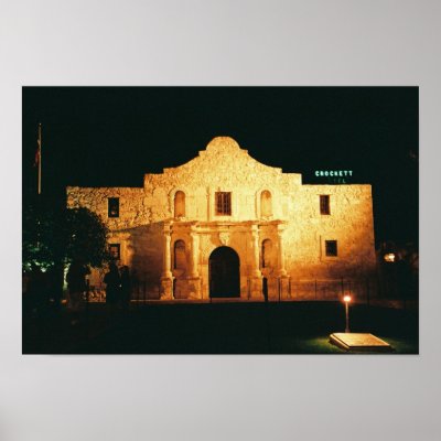Alamo Night Poster by aestheticchaos