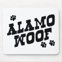 Alamo WOOF Mouse Pad