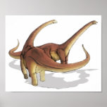 Alamosaurus sanjuanensis - Dinosaur Portfolio Poster