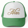 ALAN Name-Branded Personalised Fashion Cap Mesh Hats