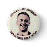 Alan Shepard - Button