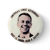 Alan Shepard - Button