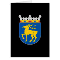 Aland Coat of Arms Greeting Card