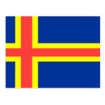 Aland Island Flag Set Postcards