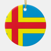 Aland Islands Christmas Ornament