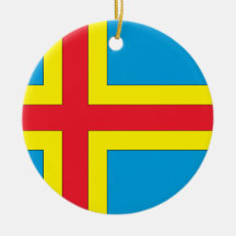 Aland Islands Christmas Tree Ornament