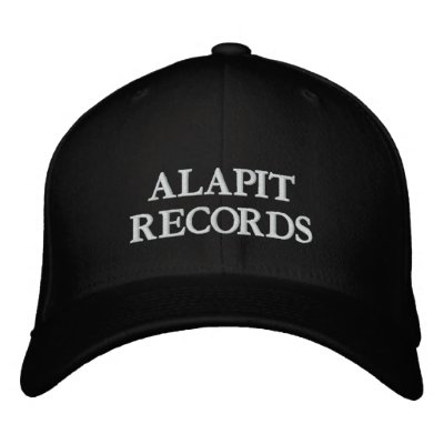 ALAPITRECORDS EMBROIDERED BASEBALL CAPS by kotzradio
