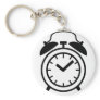 alarm clock icon key chain