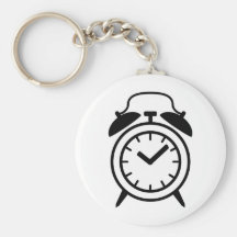 alarm clock icon keychains