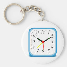 Alarm Clock Key Chains