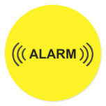 ALARM stickers