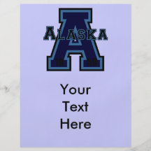 Alaska 'A' Blue Full Color Flyer
