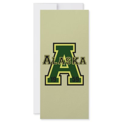 Alaska 'A' Green Rack Card by talliktok_katauyak