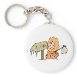 Alaska AK Alaskan Eskimo Vintage Travel Souvenir Key Chains