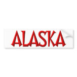ALASKA BUMPER STICKERS