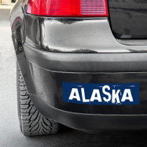Alaska Bumper Sticker bumper stickers
