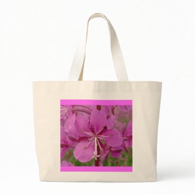 Alaska Fireweed tote Tote Bag by shademcvay