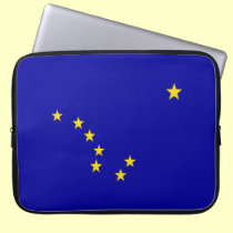 ALASKA FLAG laptop sleeves