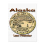 Alaska Last Frontier State Seal Postcards
