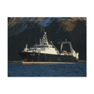 Alaska Ocean, Factory Trawler in Dutch Harbour, AK by mistlebee