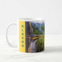 Alaska Railroad Train Trip Mug