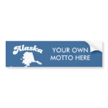 ALASKA STATE MOTTO T-SHIRT T-shirt Bumper Stickers