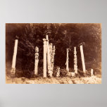 Alaska Totem, circa 1940 Print
