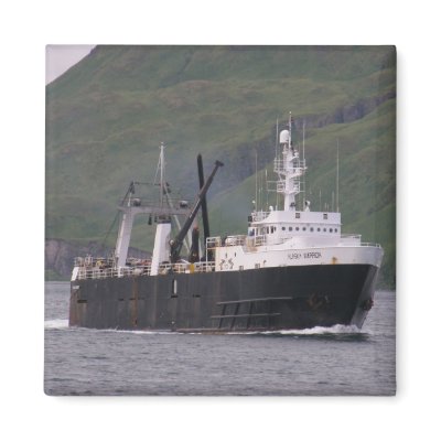 Alaska Warrior, F. C. A. Trawler in Dutch Harbour, by mistlebee