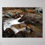 Alaskan Autumn Waterfall posters