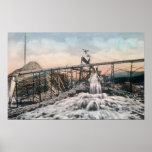 Alaskan Gold Mining Operation Sluice Box Print