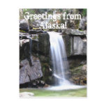 Alaskan Jungle Waterfall; Alaska Souvenir Post Cards