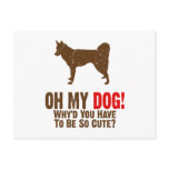 Alaskan Klee Kai Postcard