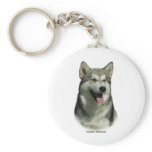 Alaskan Malamute 9R034D-191 Key Chains