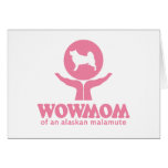 Alaskan Malamute Card