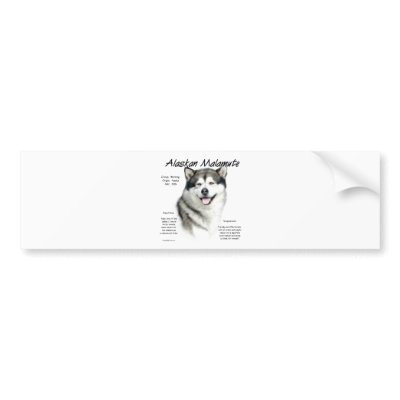 Alaskan Malamute History Design by GreyWolfCreation