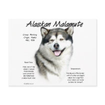 Alaskan Malamute History Design